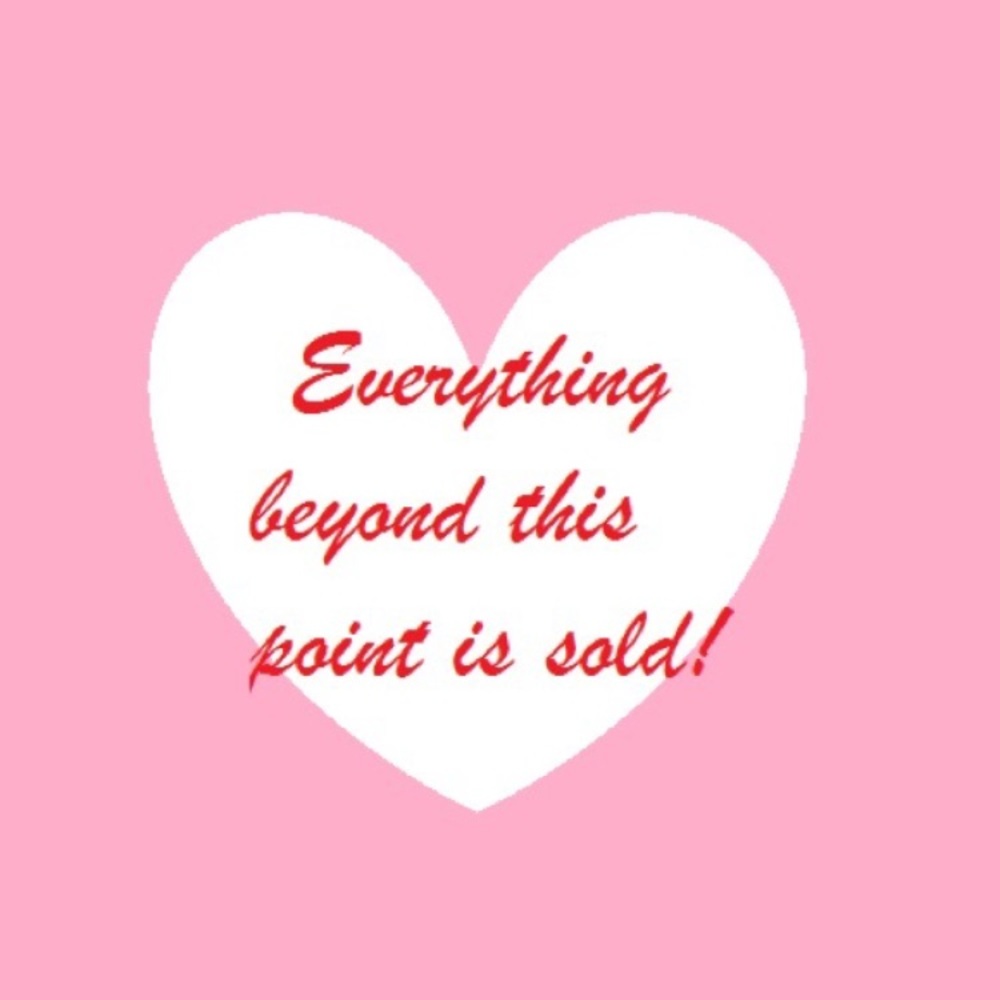 ONLY SOLD ITEMS PAST THIS POINT